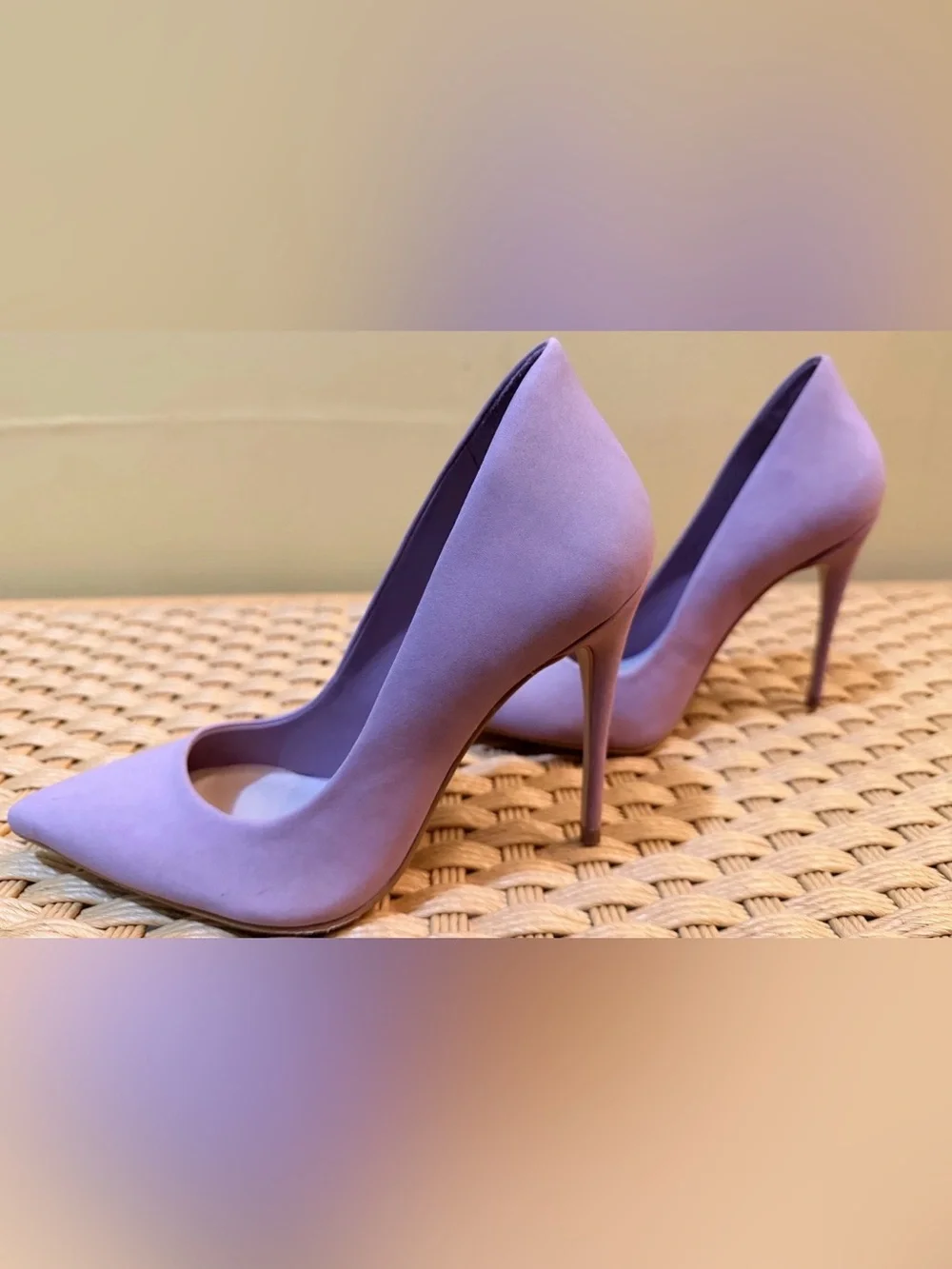 Aldo Classic Pointed-Toe Stiletto Pumps in Dusty Pink Size 6.5